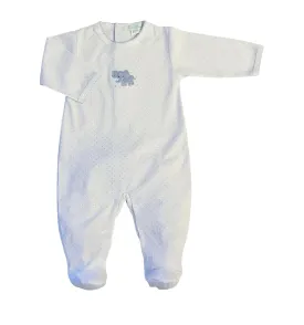 Baby Boy's "Elephant Collection" Pima Cotton Footie