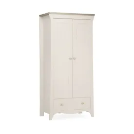 CuddleCo Clara 2 Door Double Wardrobe Cashmere