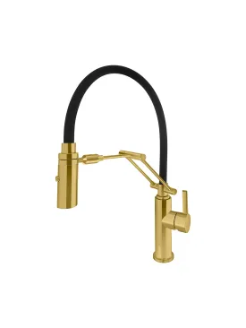 Acquaco 26.725BL 725 Articolando Pull Out Kitchen Faucet