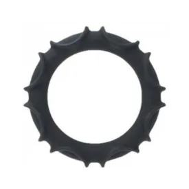 Adonis Atlas Silicone Ring - Black