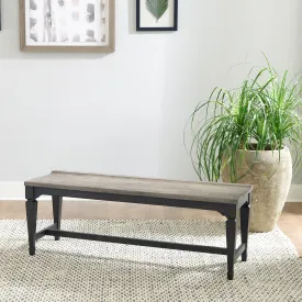 Allyson Park 417B-C9000B Wood Seat Bench