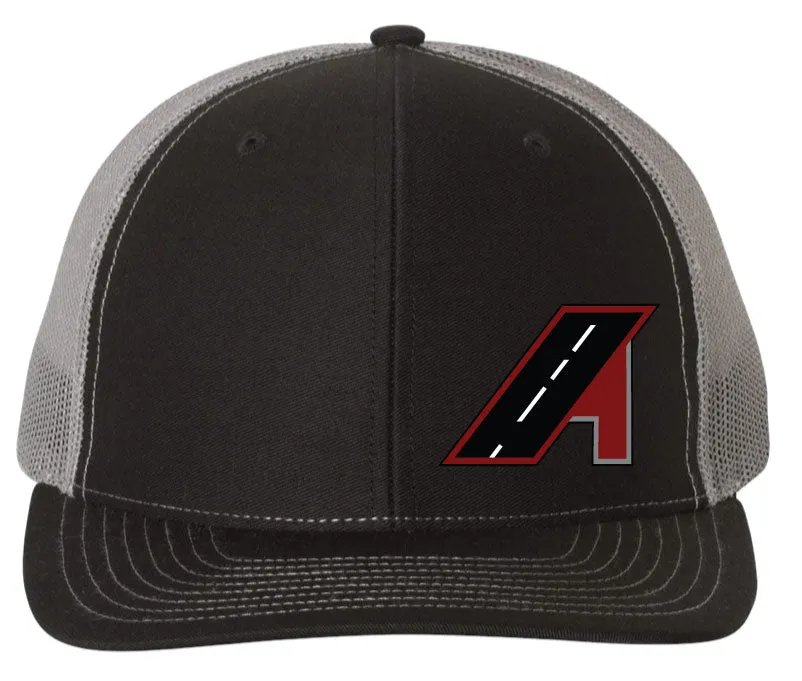 Amistad Freight - Black/Charcoal Snapback Trucker Hat