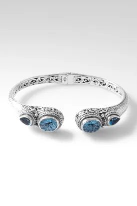 Beautiful in Time Tip-to-Tip Bracelet™ in Top Sky Blue