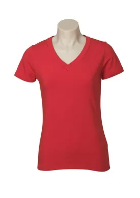 Biz Collection Ladies Stretch Short Sleeve Tee (T968)-Clearance