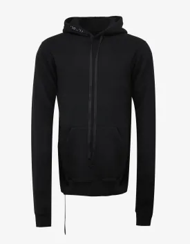 Black Long Body Hoodie