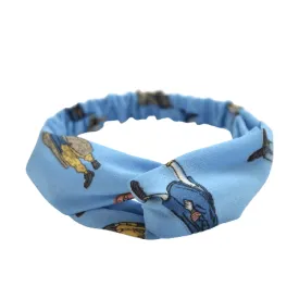 Blue Kids Headband "Themis"