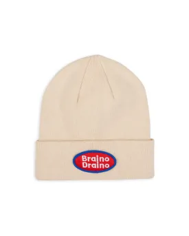 Braino Draino Wool Beanie - Cream