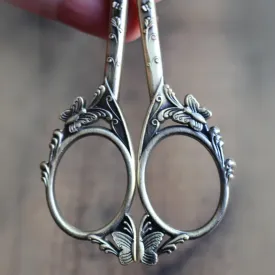 Butterfly Embroidery Scissors {Antique Gold}