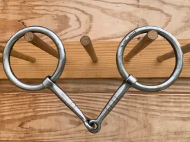 Clark White Fishback Snaffle