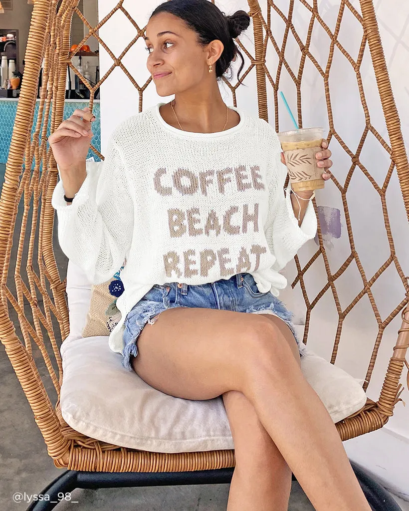 COFFEE BEACH ROLLNECK COTTON