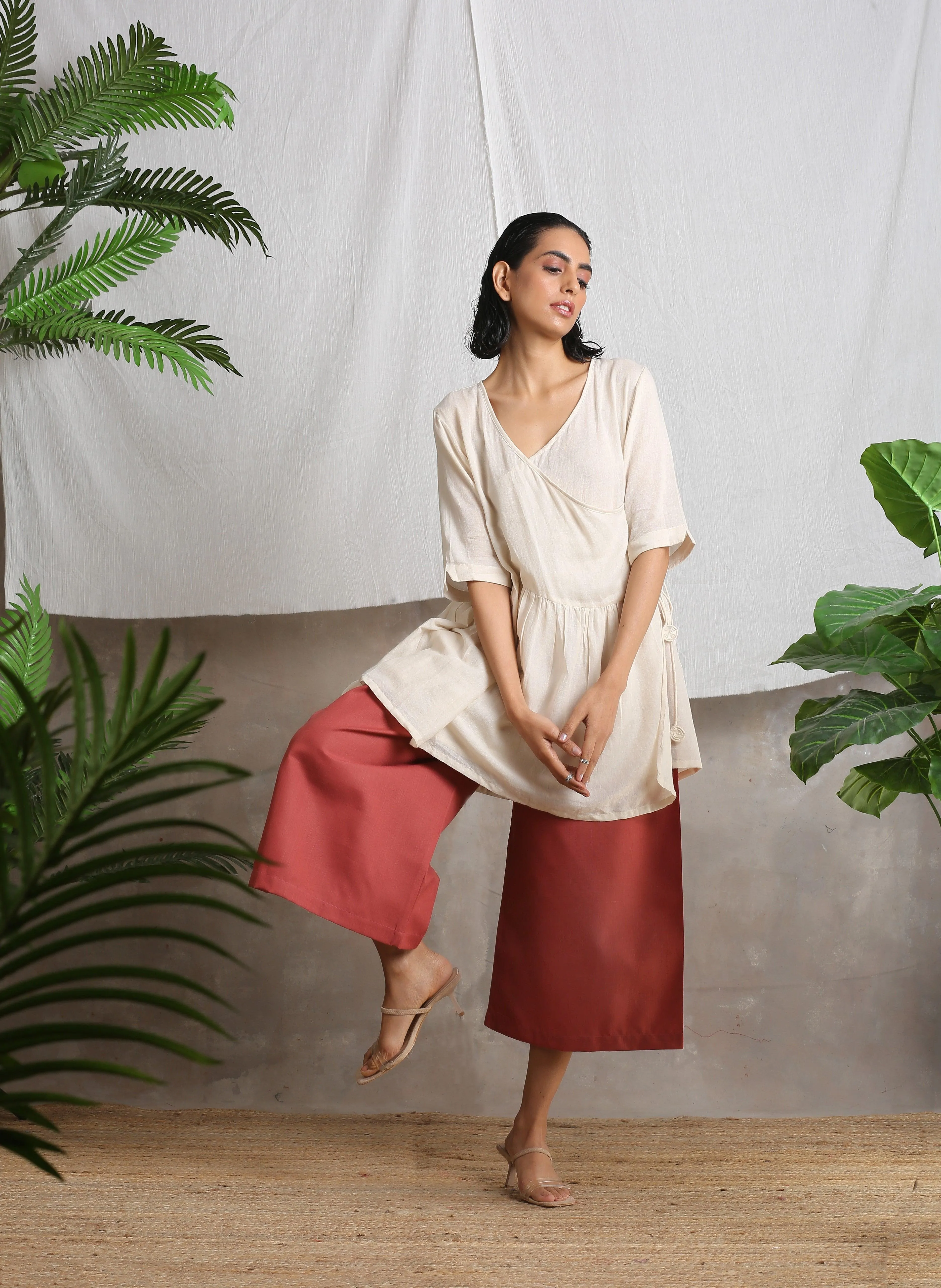 Cotton Linen Palazzo