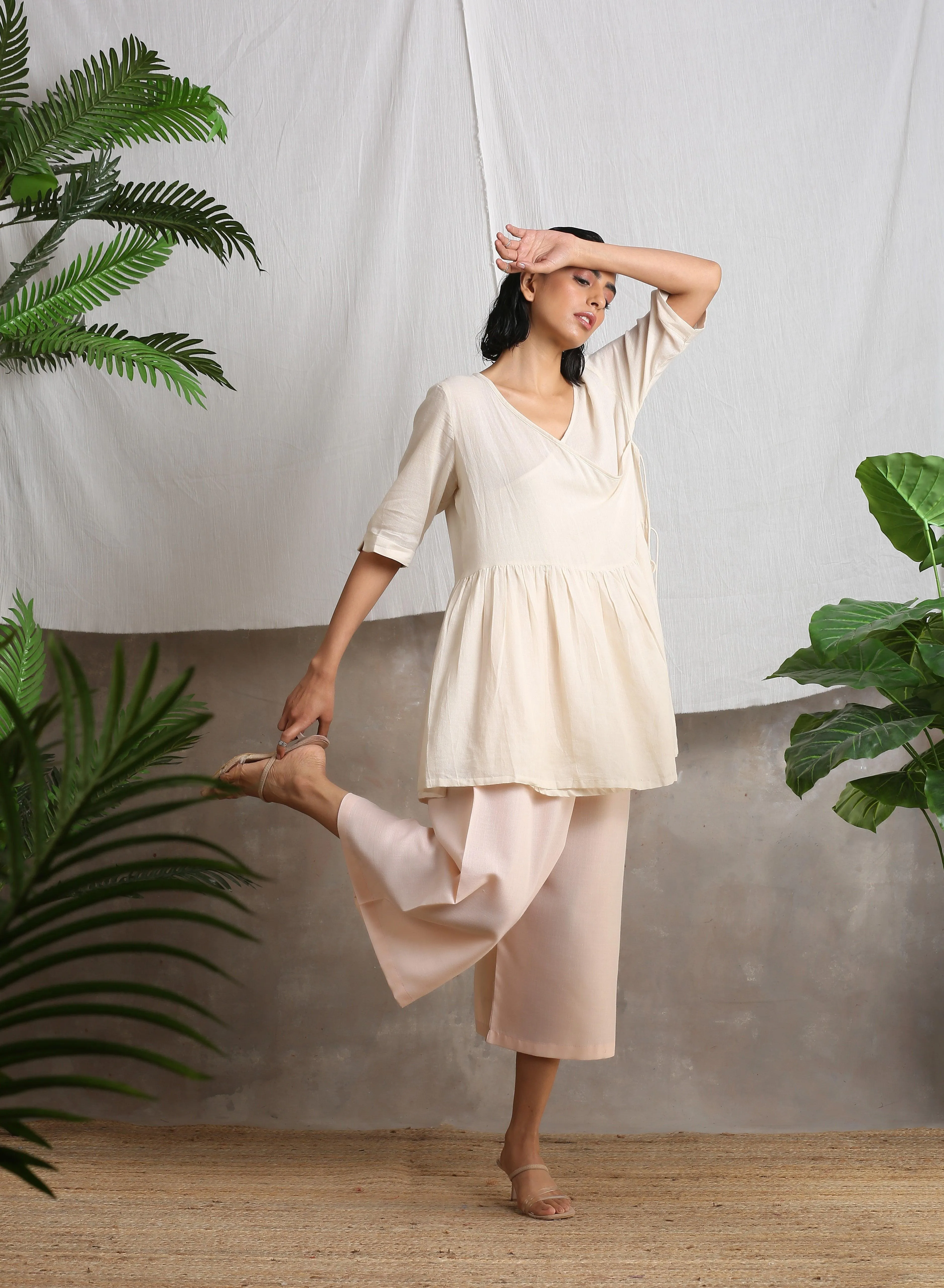 Cotton Linen Palazzo