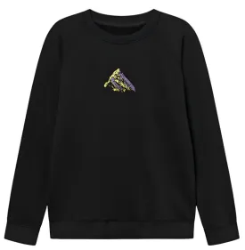 DEDICATED Malmoe logo peak sweatshirt black men