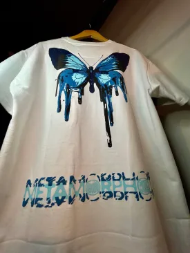 Drip Butterfly Oversized Tshirt