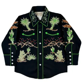 Kid's Embroidered Porter Wagoner Vintage Western Shirt