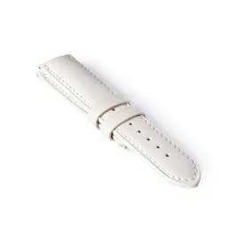 Leather Strap - White/White