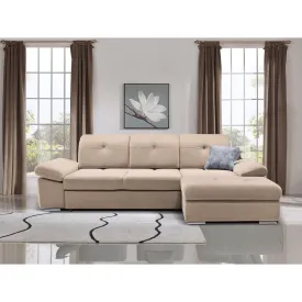 Lion Sectional Sofa Sleeper in Vena