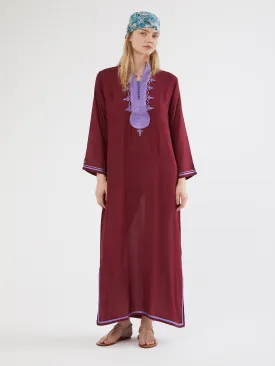 Moroccan Aziza cotton kaftan