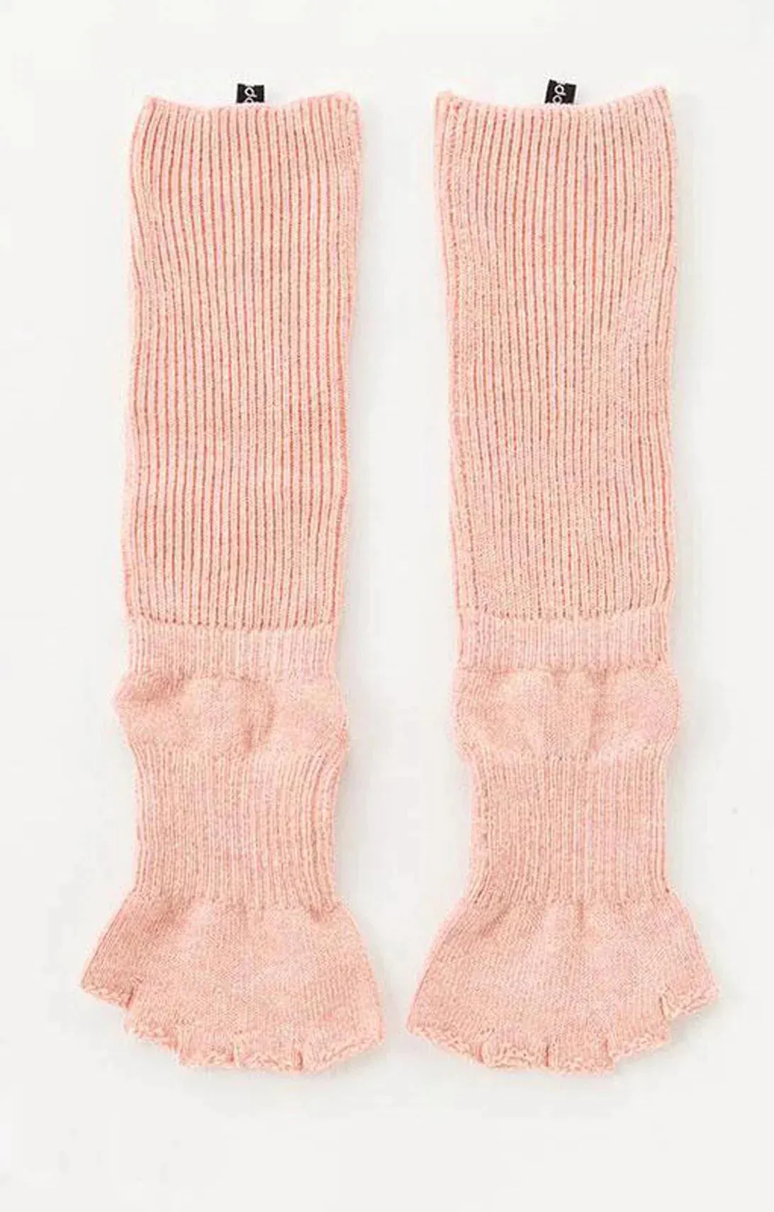 Organic Cotton Botanical Dyed Open Toe and Heel Grip Socks