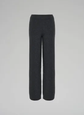 PANTALONI IN LANA E CASHMERE